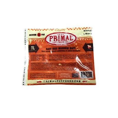 Primal Pet Foods Raw Beef Marrow Bone For Dogs