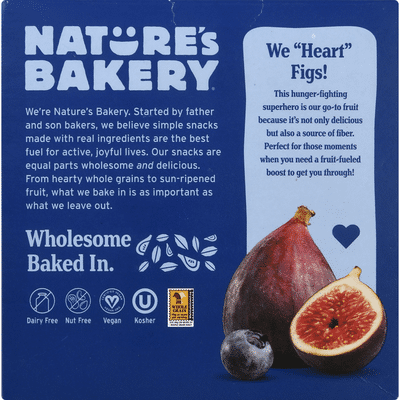 Nature's Bakery Whole Wheat Blueberry Fig Bar