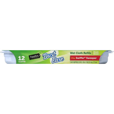 Signature Home Wet Cloth Refills, Fresh Scent