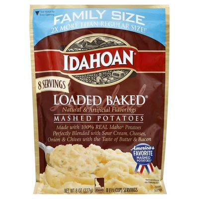 Idahoan Loaded Baked Mashed Potatoes Family Size