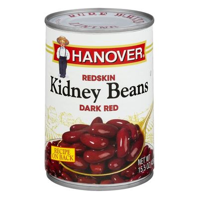 Hanover Kidney Beans, Redskin, Dark Red