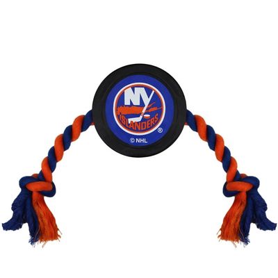 Pets First NHL New York Islanders Puck Toy for Dogs & Cats