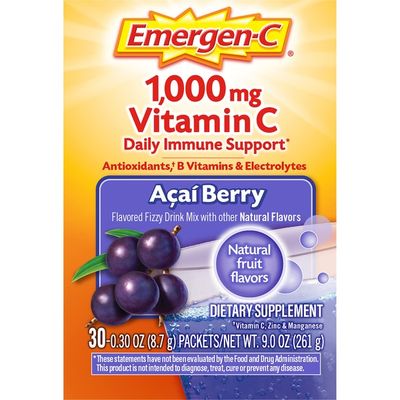 Emergen-C Calcium Magnesium Mineral Supplement