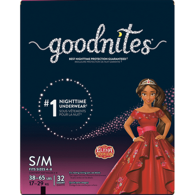 GoodNites Bedwetting Underwear for Girls