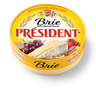 Président Brie Soft Ripened Cheese wheel