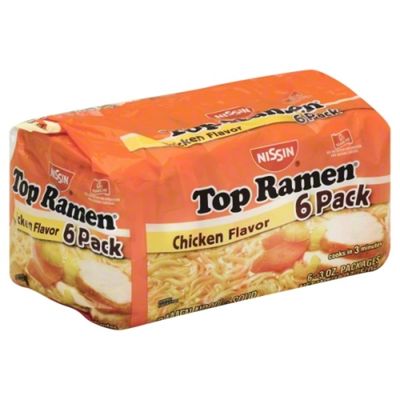 Nissin Top Ramen Noodle Soup Chicken