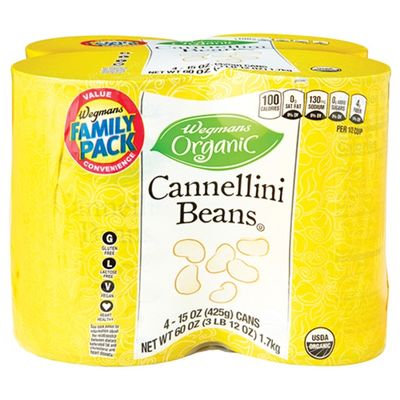Wegmans Organic Cannellini Beans Family Pack