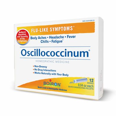 Boiron Oscillococcinum, Homeopathic Medicine for Flu-Like Symptoms