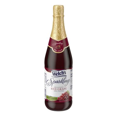 Welch's Sparkling Non-Alcoholic Red Grape Juice Cocktail