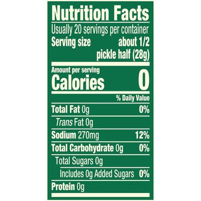 Claussen Kosher Dill Pickle Halves