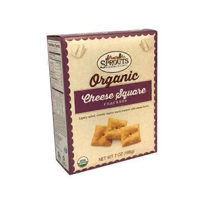 Sprouts Organic Cheese Crackers