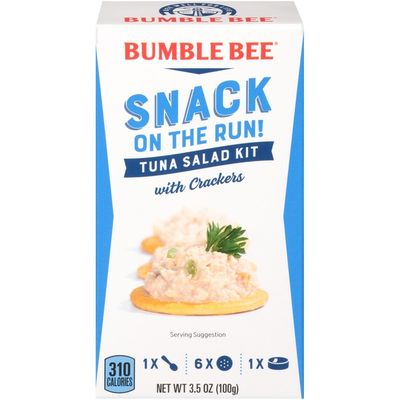 Bumble Bee Snack On The Run! with Crackers Tuna Salad