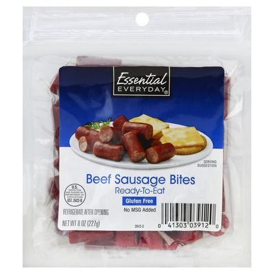Essential Everyday Sausage Bites, Beef
