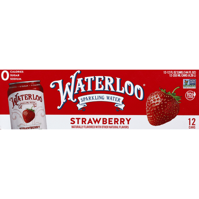 Waterloo Sparkling Water, Strawberry