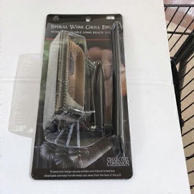 Charcoal Companion Spiral Wire Grill Brush