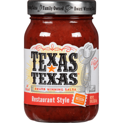 Texas Texas Salsa, Restaurant Style, Medium