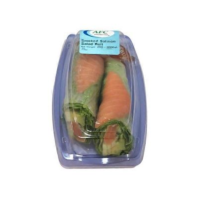S. Tsunami Afc Sushi Smoked Salmon Salad Roll, Prepared In Store, Ready To Eat
