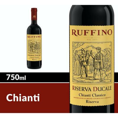 Ruffino Riserva Ducale Chianti Classico DOCG Sangiovese Red Blend Italian Red Wine