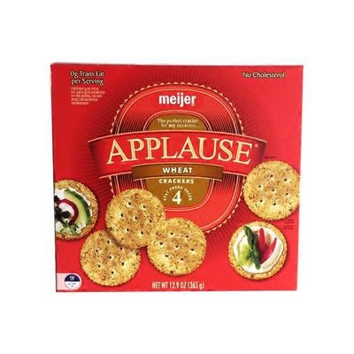 Meijer Applause Wheat Crackers