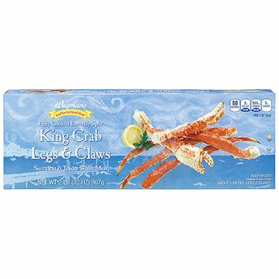 Wegmans Food You Feel Good About Fully Cooked Butterfly Split King Crab Legs & Claws