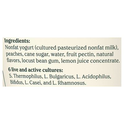 Chobani Yogurt, Greek, Non-Fat, Peach on the Bottom