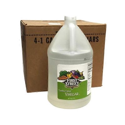 First Street Case Of White Distilled Vinegar