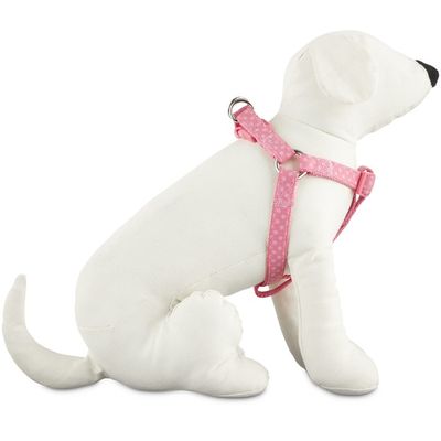 Good 2 Go Large Pink Polka Dot Step-In Dog Harness