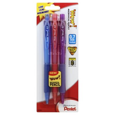 Pentel Mechanical Pencils, Medium (0.7 mm)
