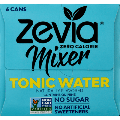 Zevia Tonic Water, Zero Calorie