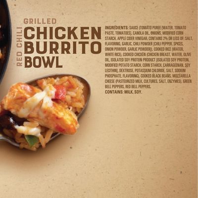 Marie Callender's Red Chili Grilled Chicken Burrito Bowl