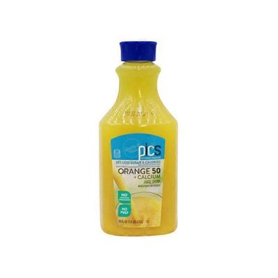 PICS No Pulp Orange 50 Juice With Calcium