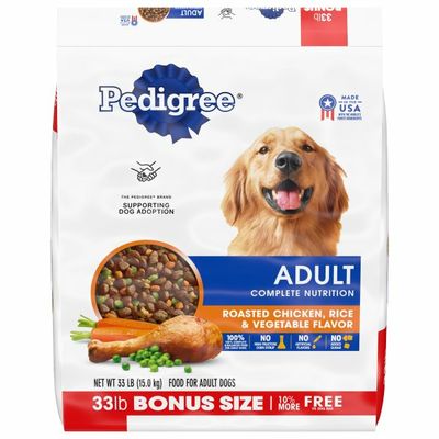 Pedigree Adult Complete Nutrition Roasted Chicken, Rice & Vegetable Dry Dog Food