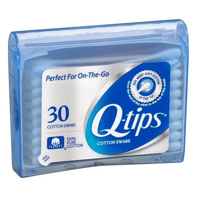 Q-Tips Cotton Swabs Purse Pack