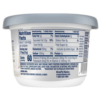 Philadelphia Reduced Fat Cream Cheese Spread with a Third Less Fat