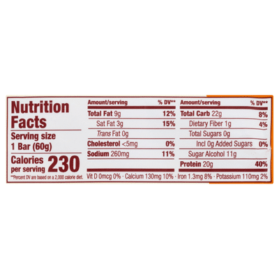 think! High Protein Bar, 20g Protein, Creamy Peanut Butter