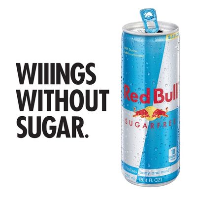 Red Bull Energy Drink, Sugar Free