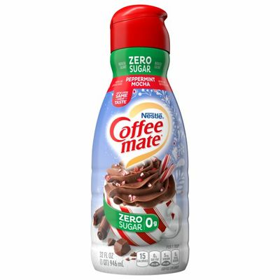 Coffee mate Zero Sugar Peppermint Mocha Liquid Coffee Creamer