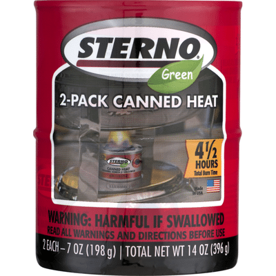 Sterno Green Canned Heat