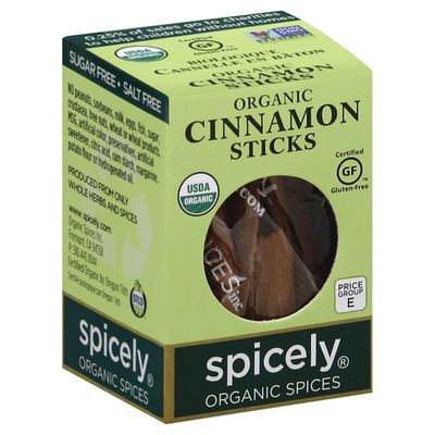 Spicely Cinnamon Sticks, Organic