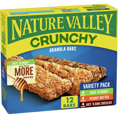 Nature Valley Granola Bars Variety Pack, 12 Count