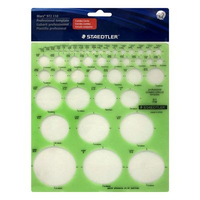 STAEDTLER Combo Circle Template