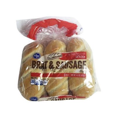 Kroger Brat And Sausage Rolls, 6 Pack