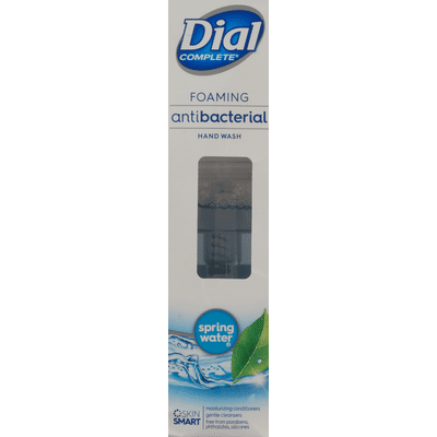 Dial Complete Antibacterial Foaming Hand Wash, Spring Water