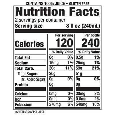 Nantucket Nectars 100% Pressed Apple Juice