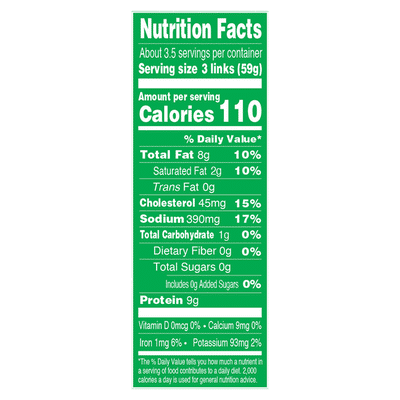 Applegate Natural Chicken & Sage Breakfast Sausage