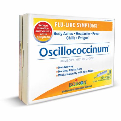 Boiron Oscillococcinum, Homeopathic Medicine for Flu-Like Symptoms