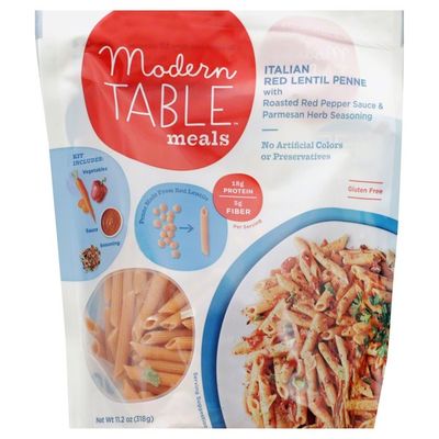 Modern Table Meals, Italian, Red Lentil Penne, Pouch