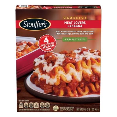 Stouffer's Family Size Meat Lovers Lasagna Frozen Meal