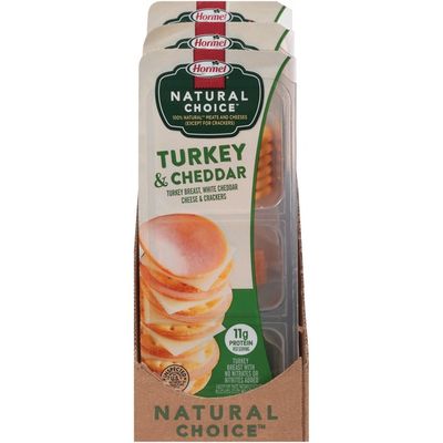 Hormel Natural Choice Turkey & Cheddar Cheese & Crackers