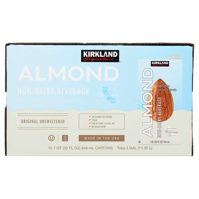 Kirkland Signature Almond Milk, 12 x 32 oz